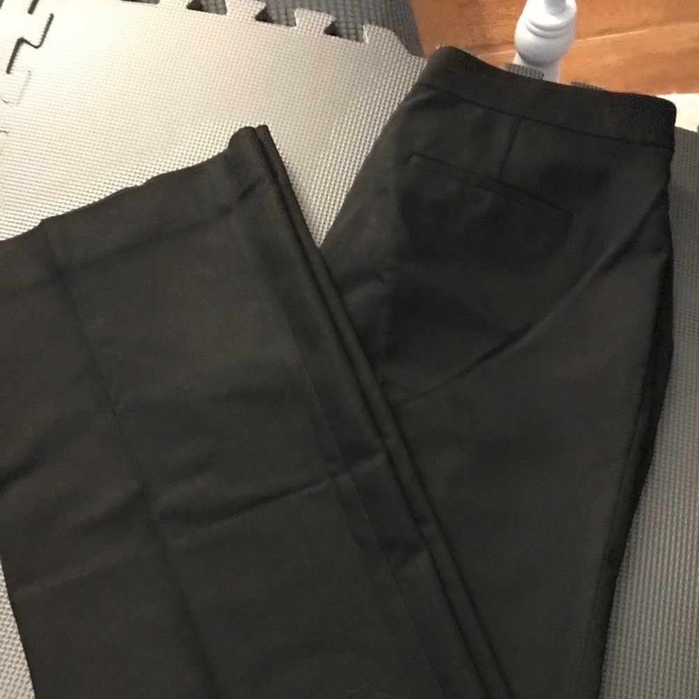 Ann Taylor Est 1954 Black Wide Bottom Pants